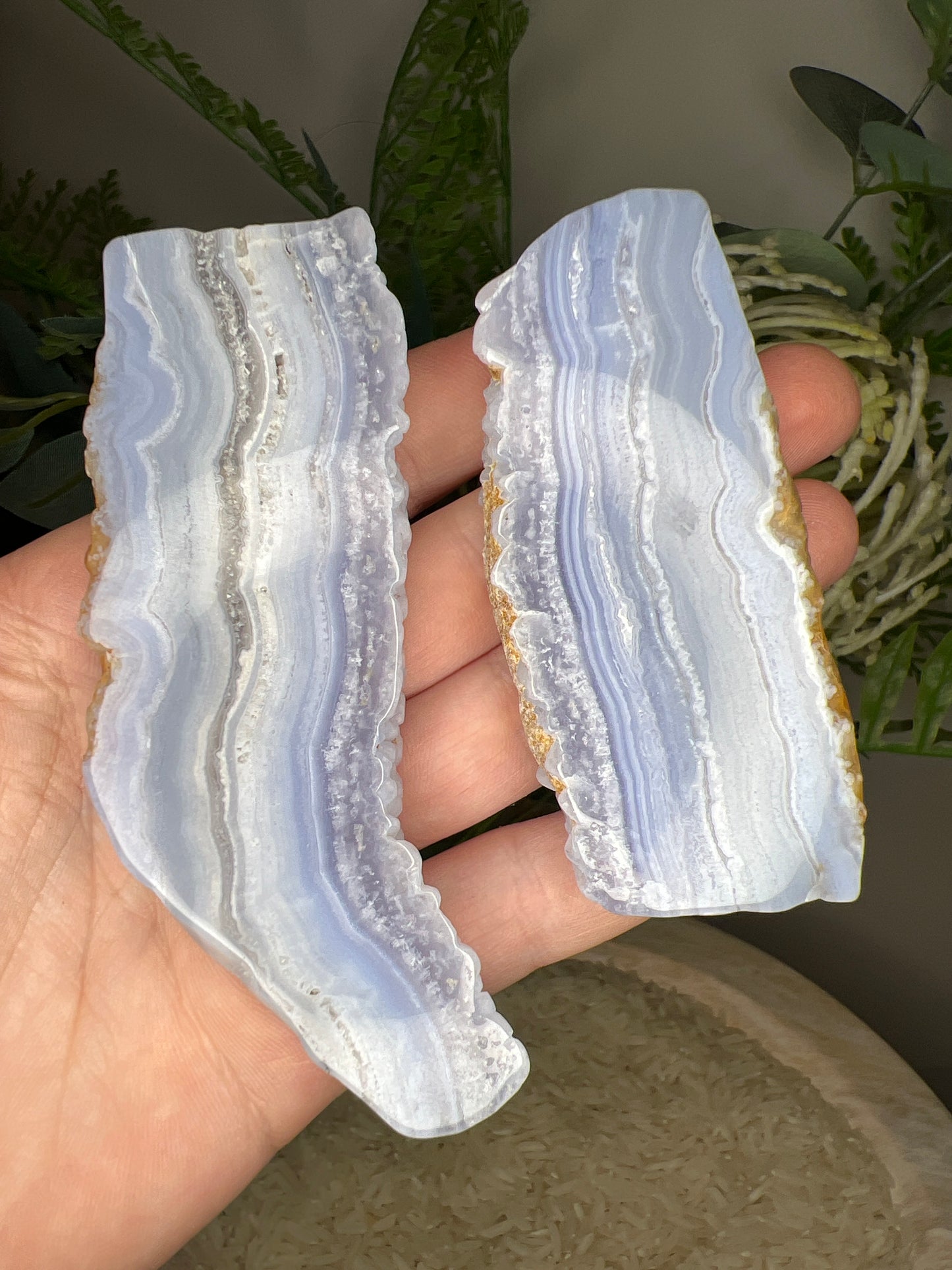 Blue lace agate slabs(choose your own)