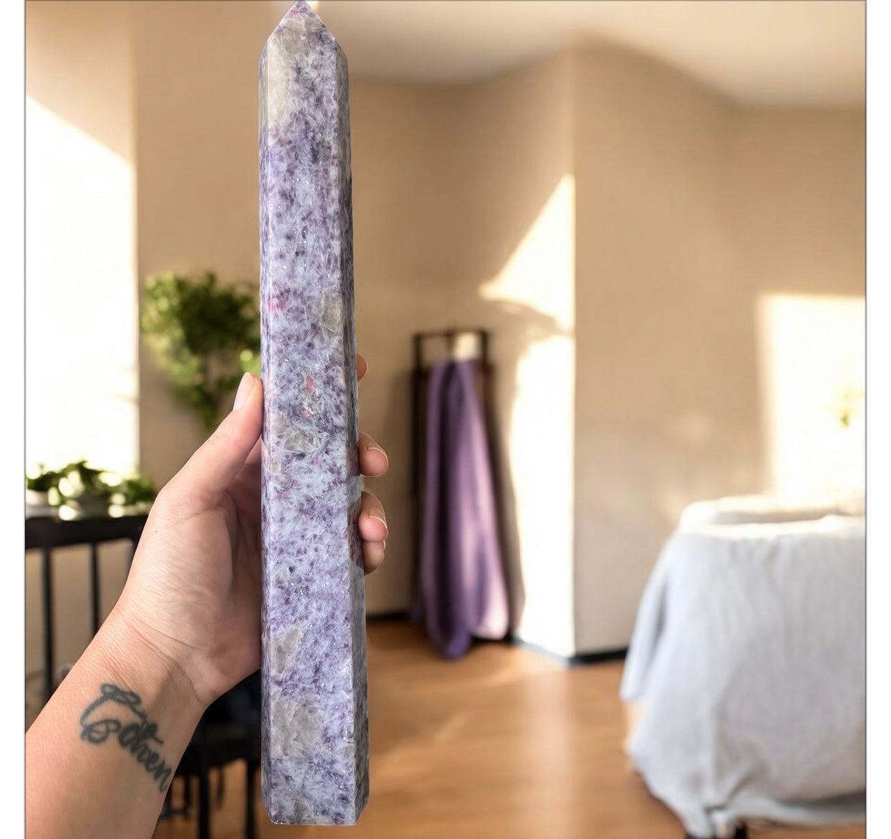 Unicorn stone tower 33cm Large