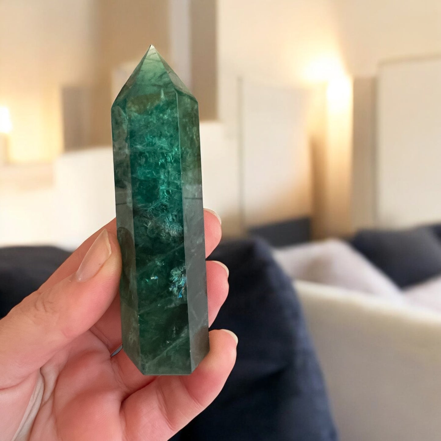 Fluorite tower 10-12cm