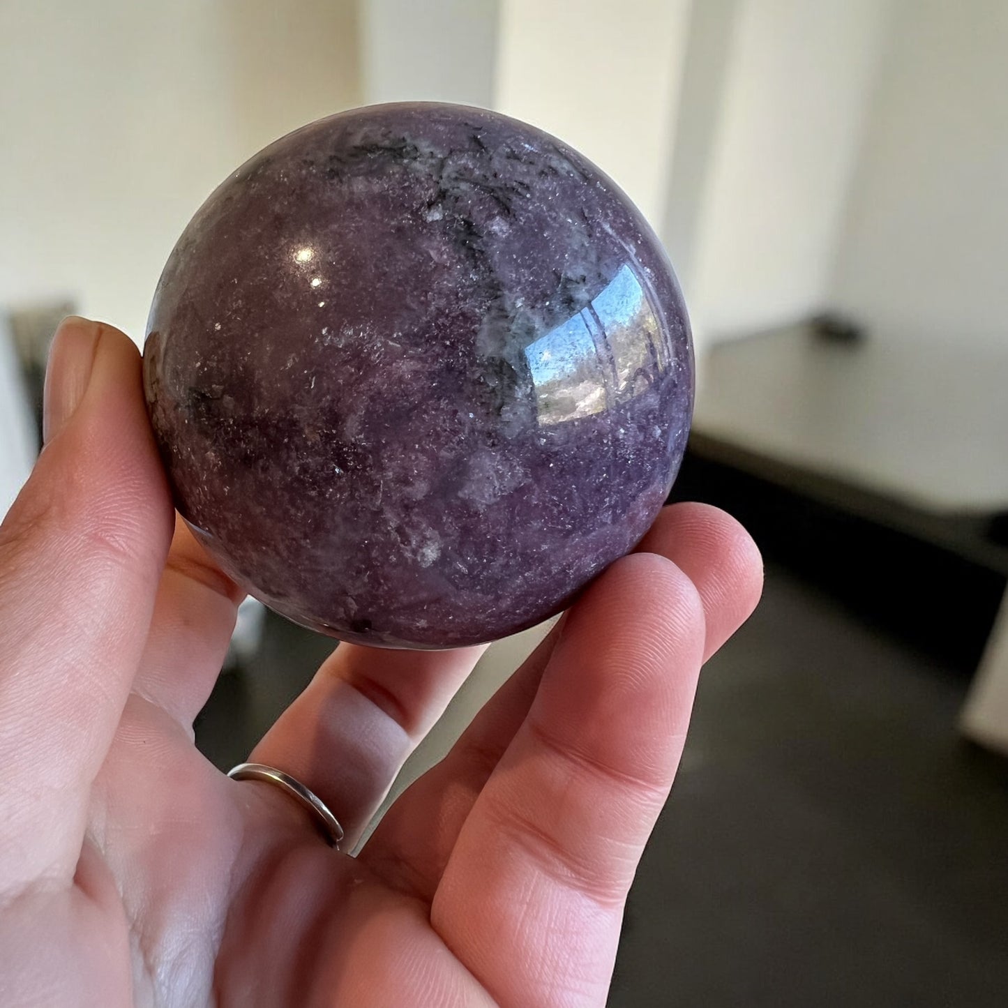 Lepidolite & mica