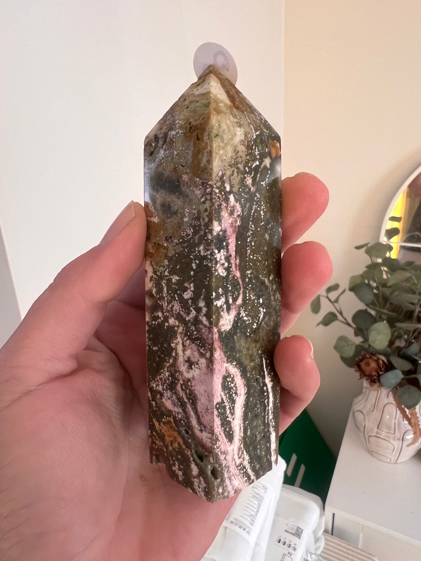 Ocean jasper tower 12-13cm