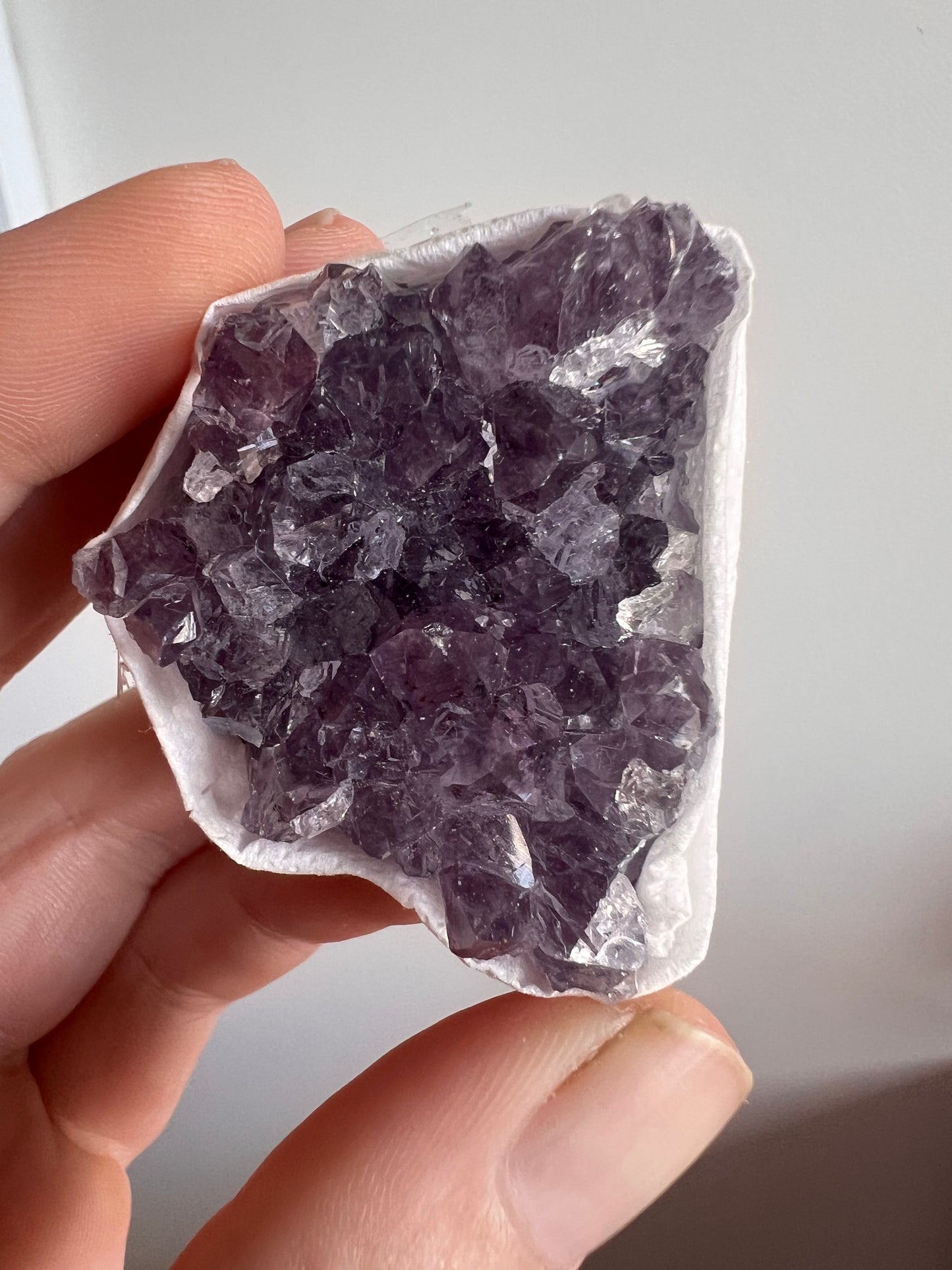 Amethyst cluster
