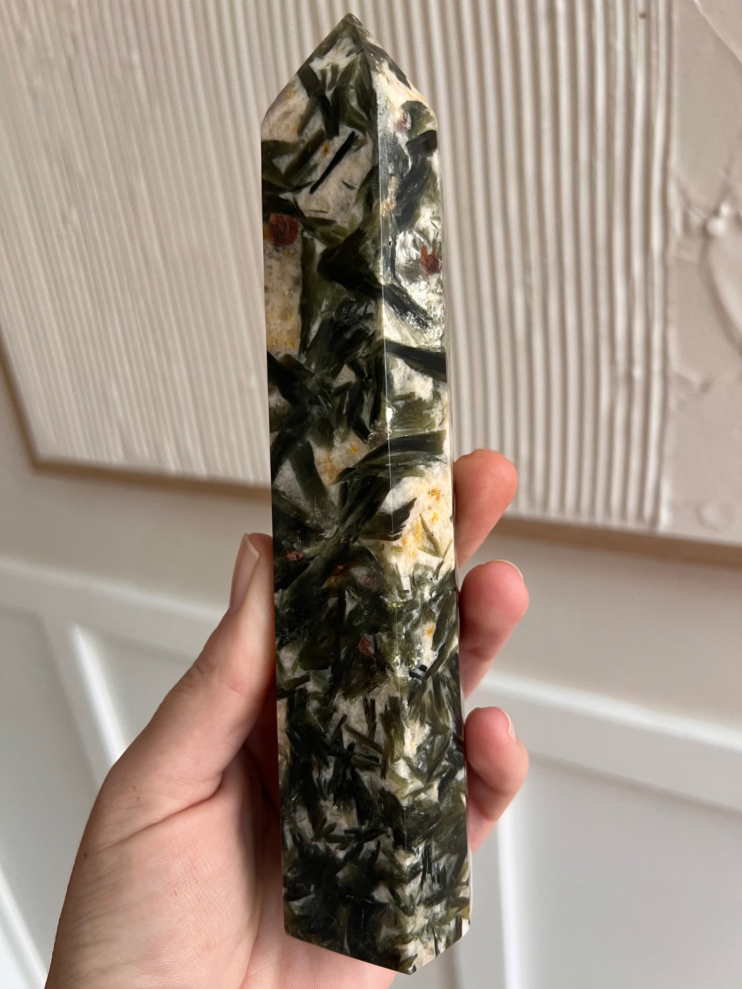 Green Mica tower 20cm