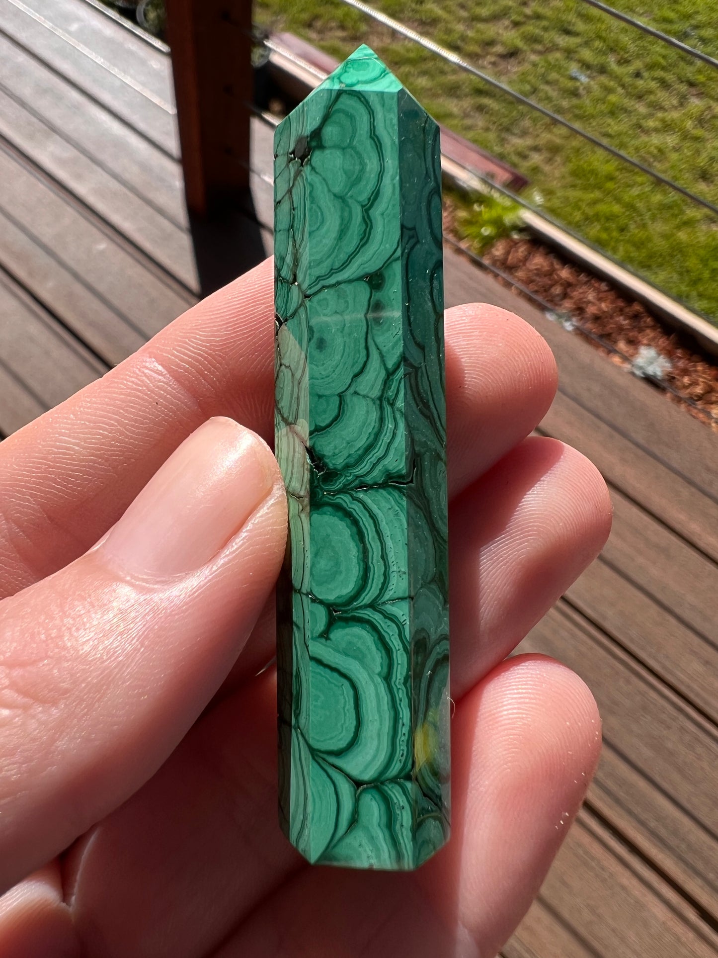 Malachite point