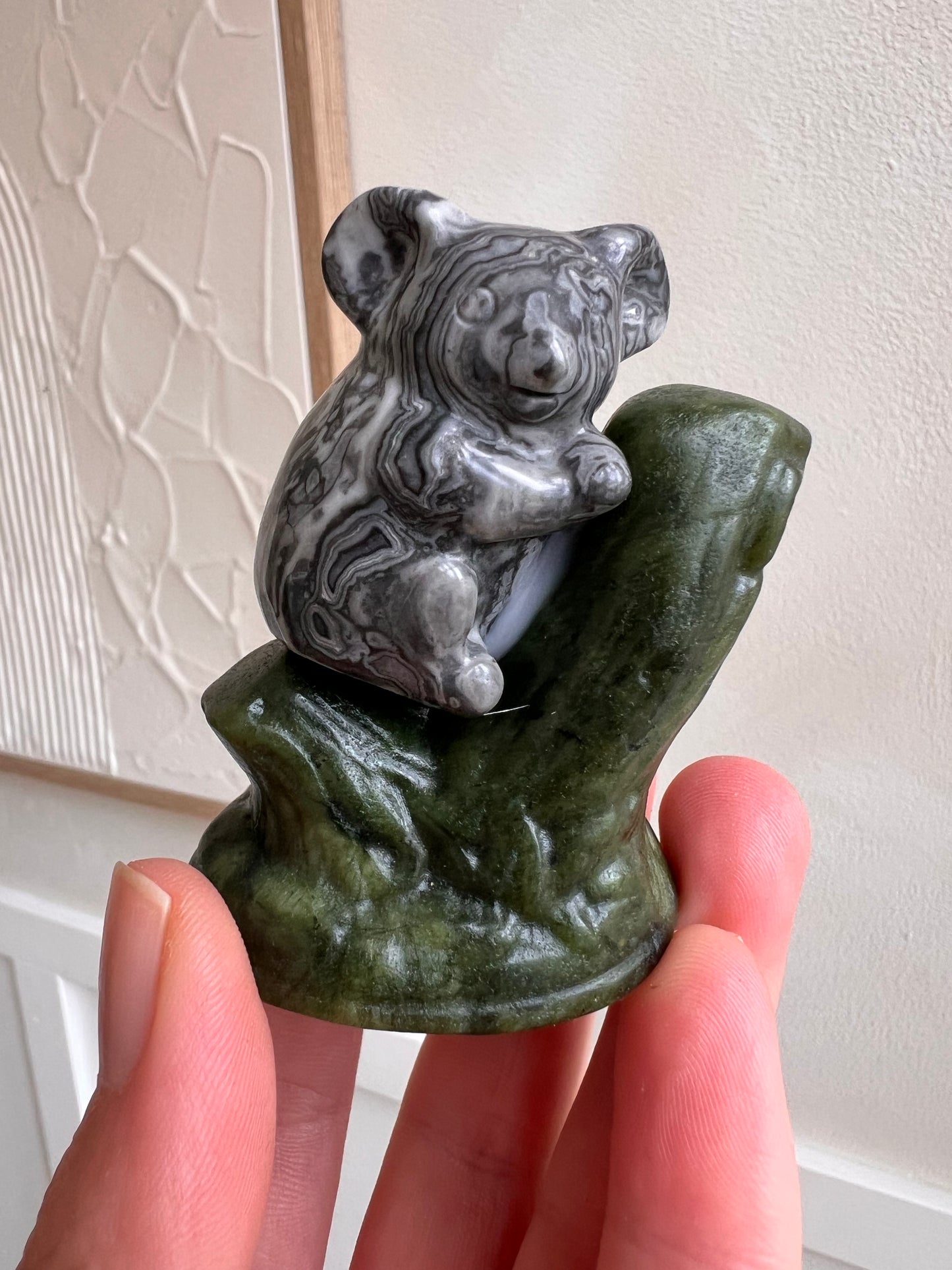 Grey jasper koala