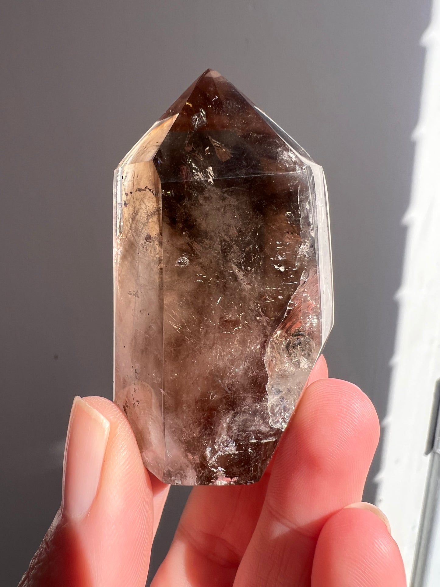 Smokey Quartz free form Madagascar