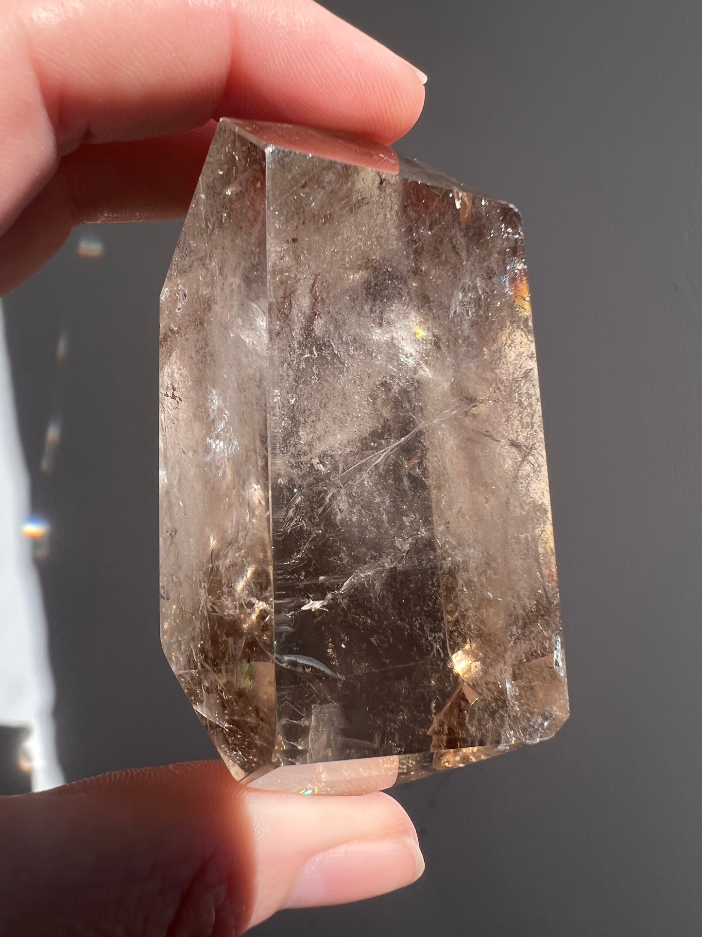 Smokey Quartz free form Madagascar