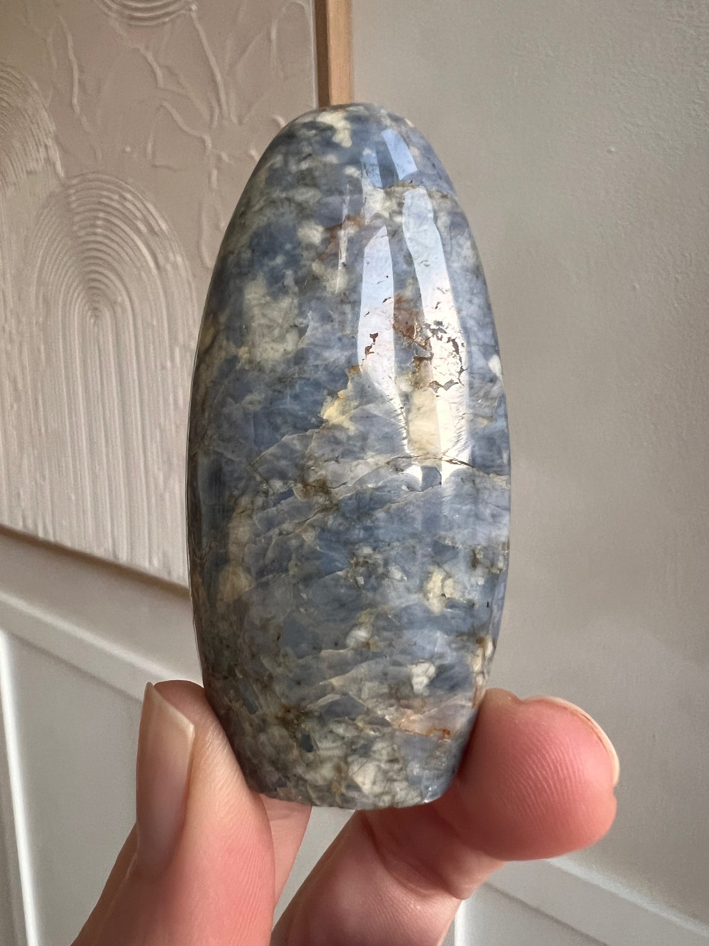 Madagascar blue quartz Freeform