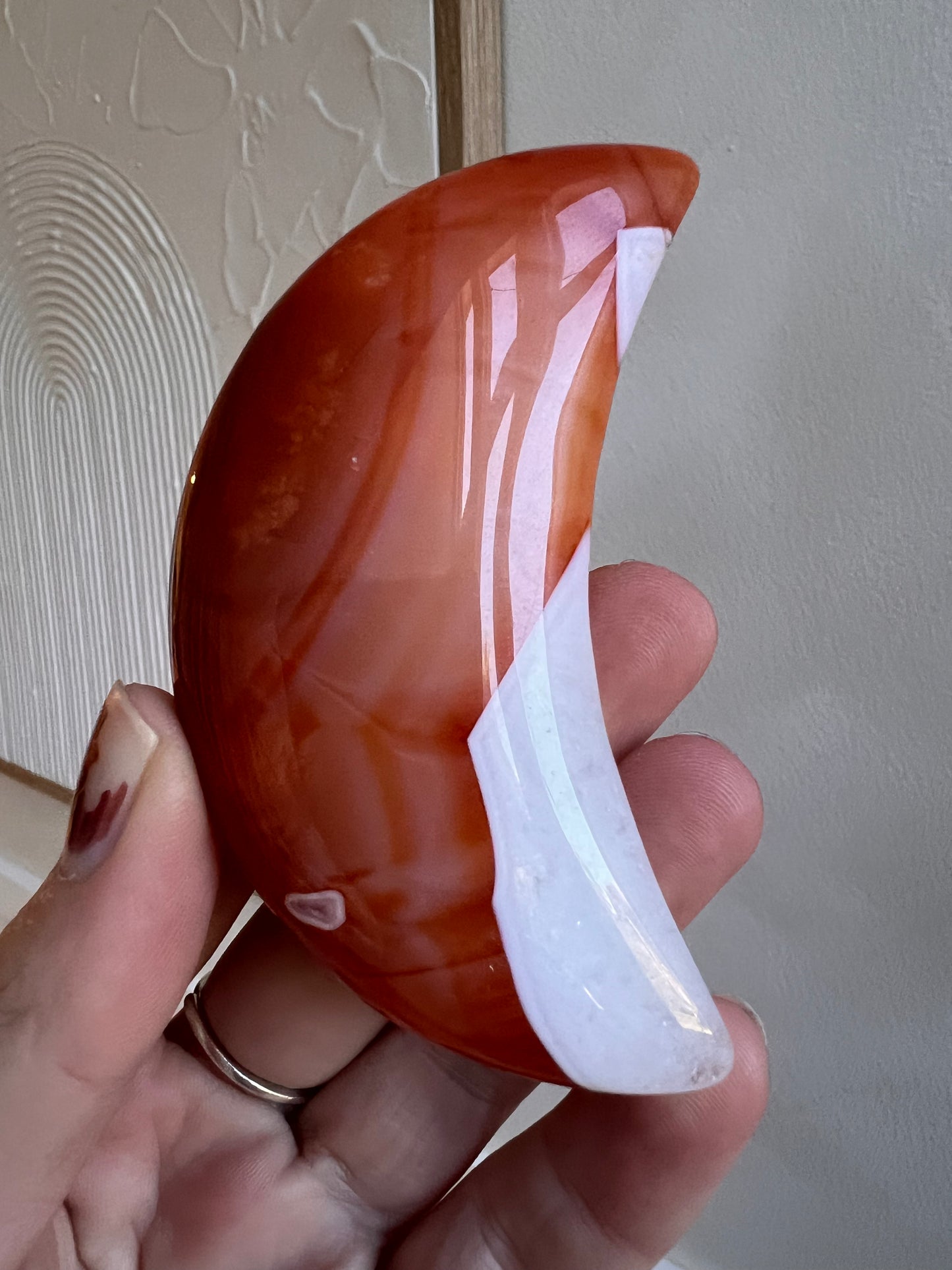 Carnelian moon