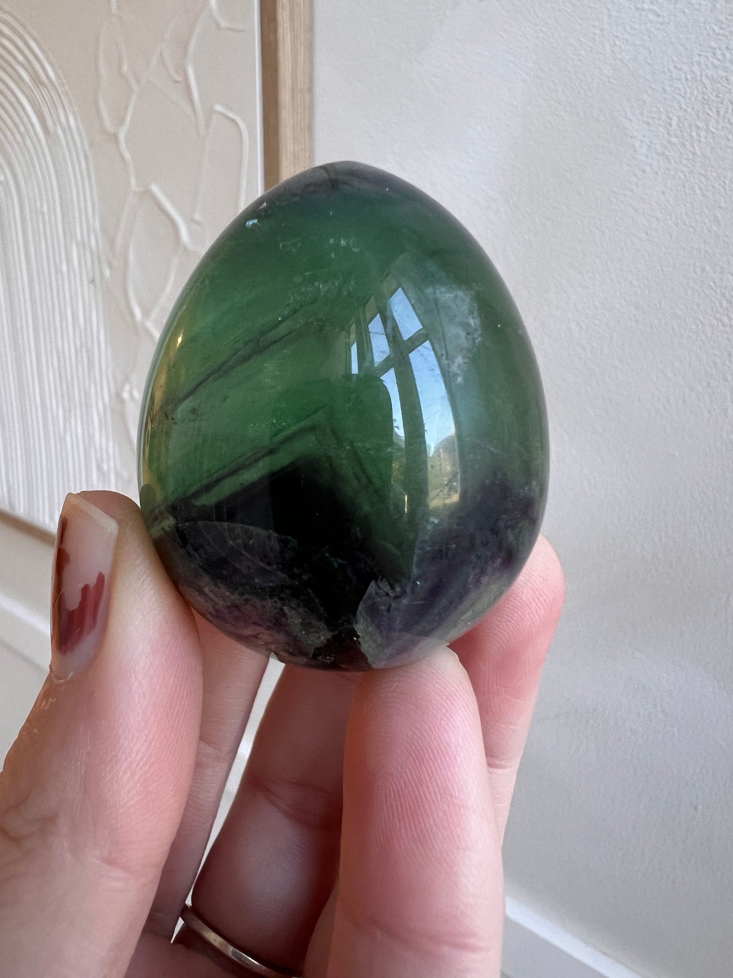 Fluorite egg