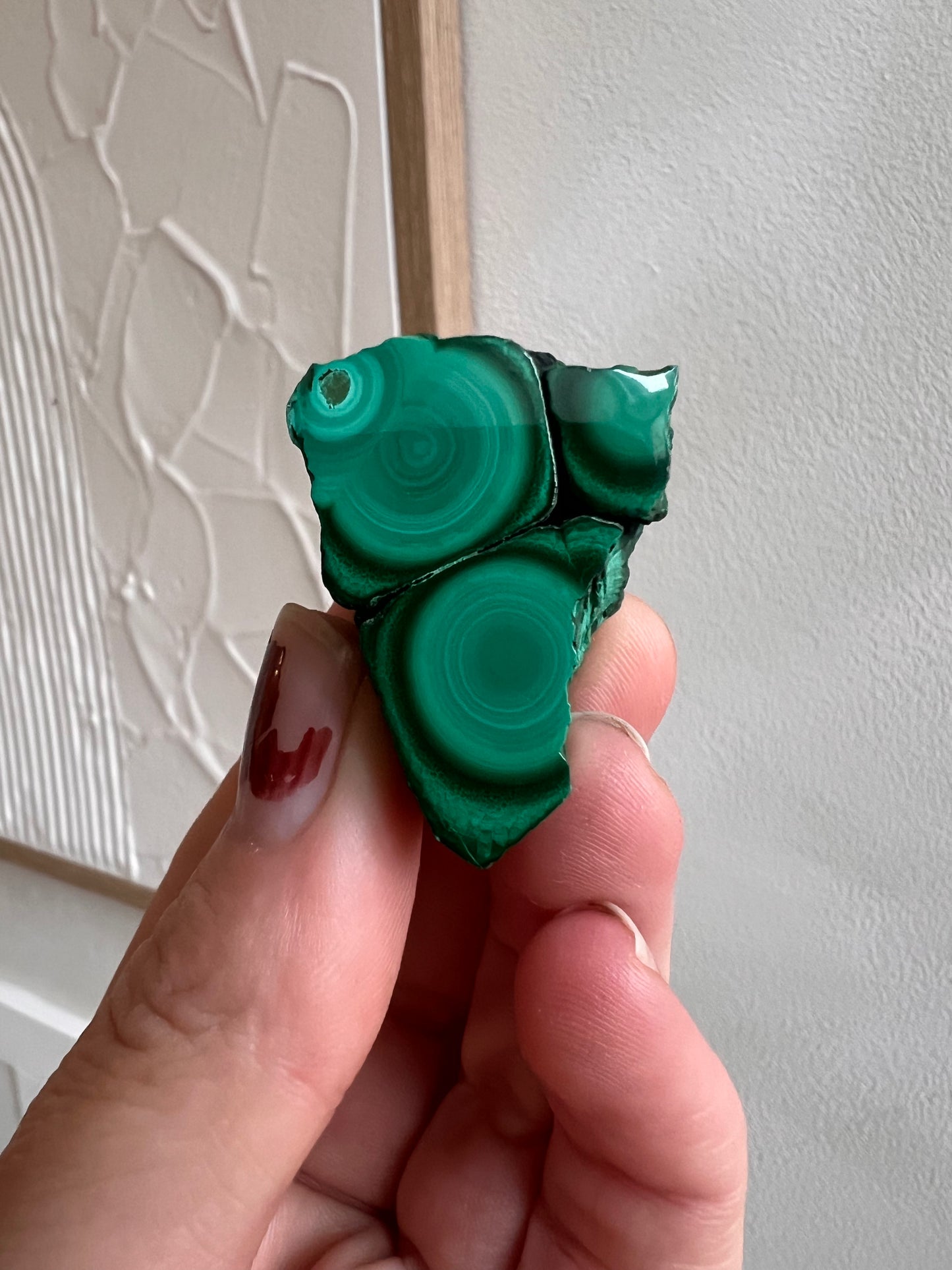 Malachite double sided Freeform