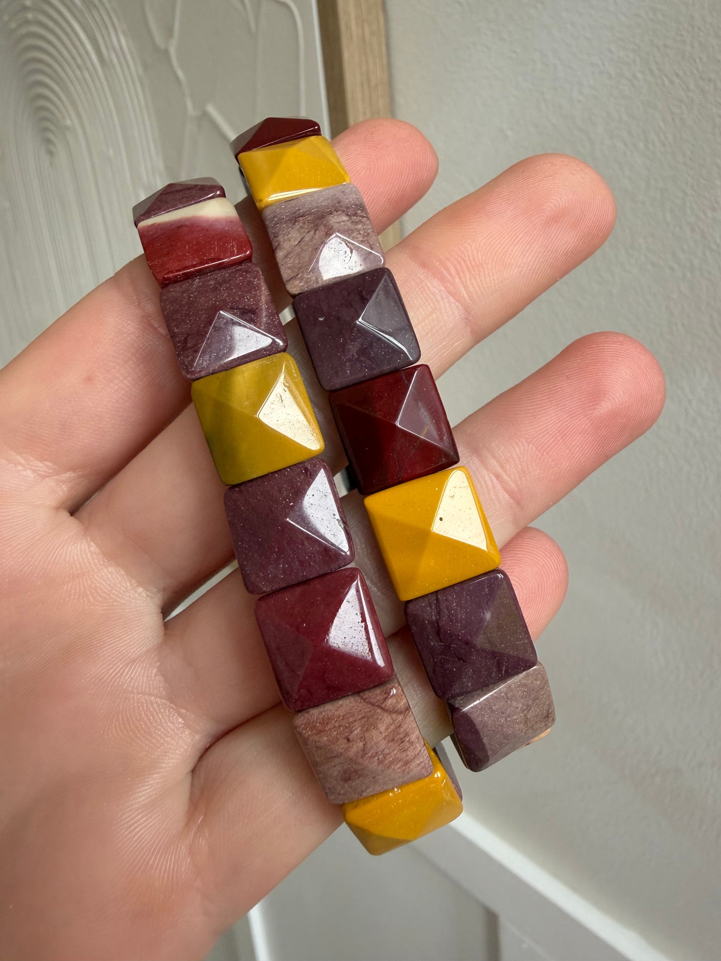 Mookite stretchy bangle bracelet
