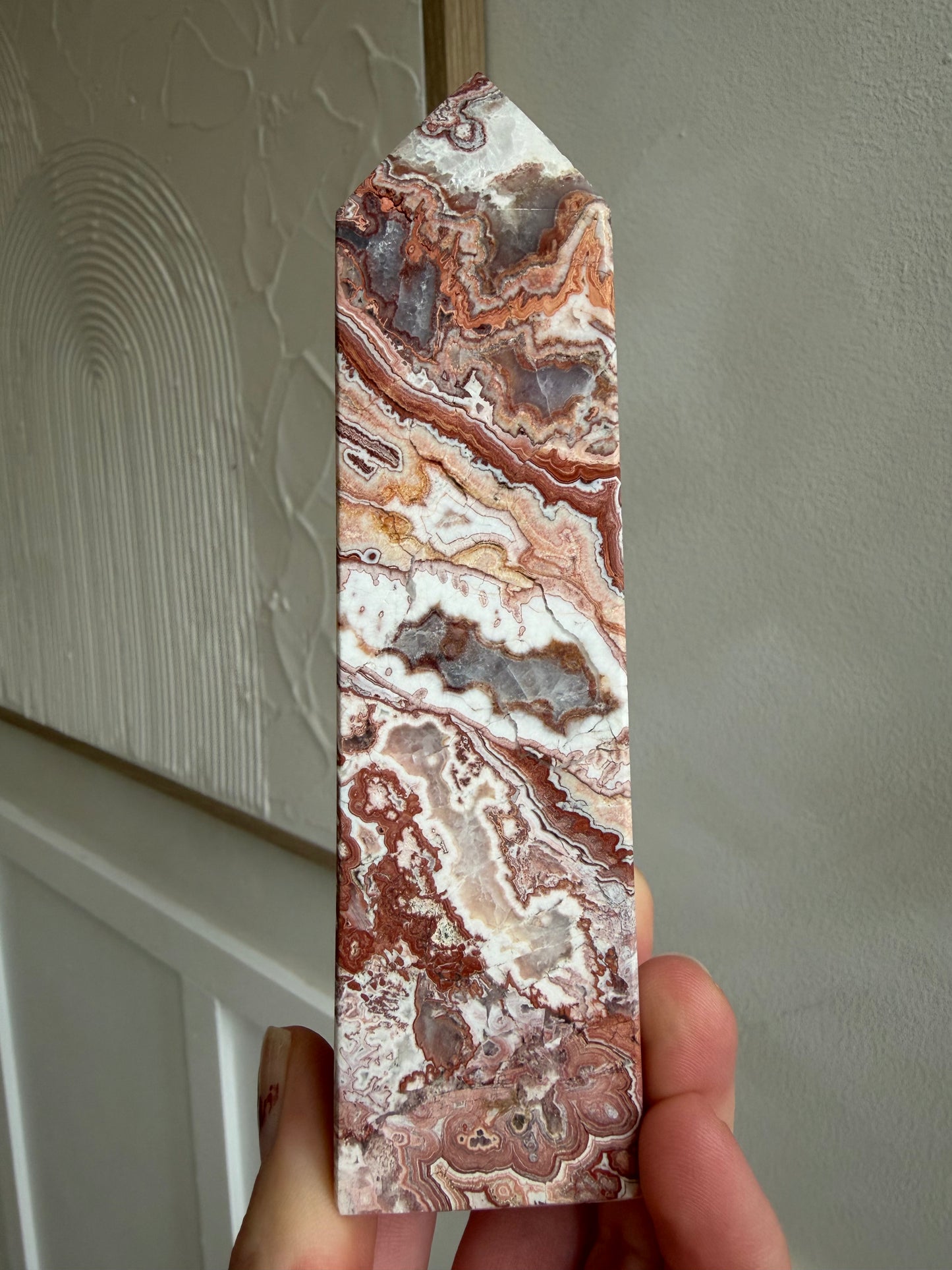 Pink crazy lace tower
