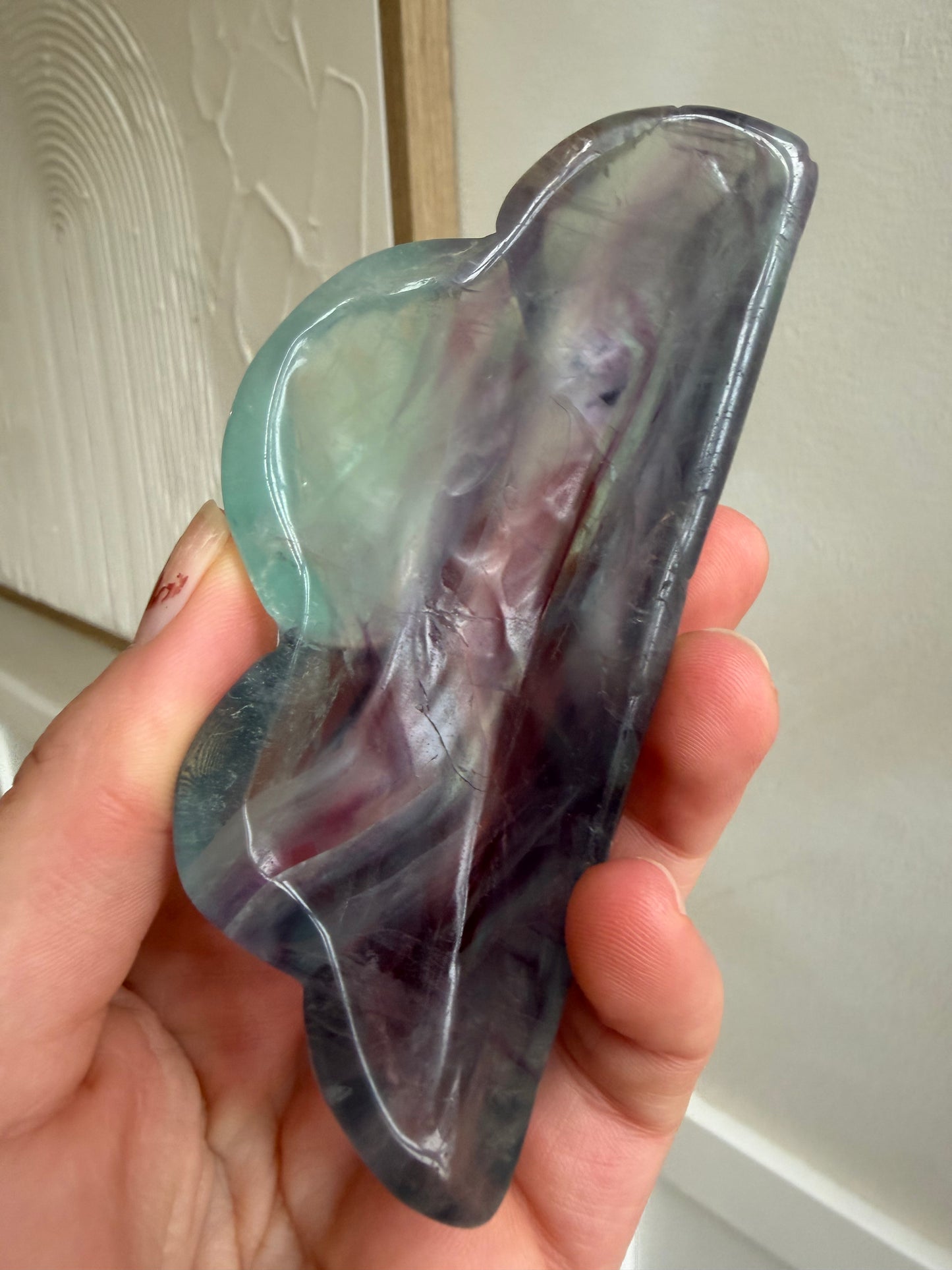 Fluorite cloud bowl