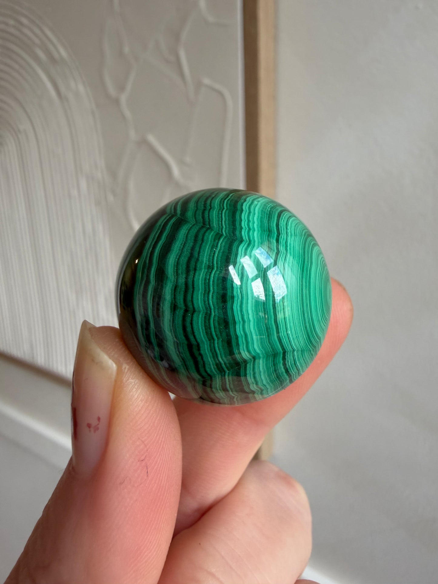 Malachite small sphere