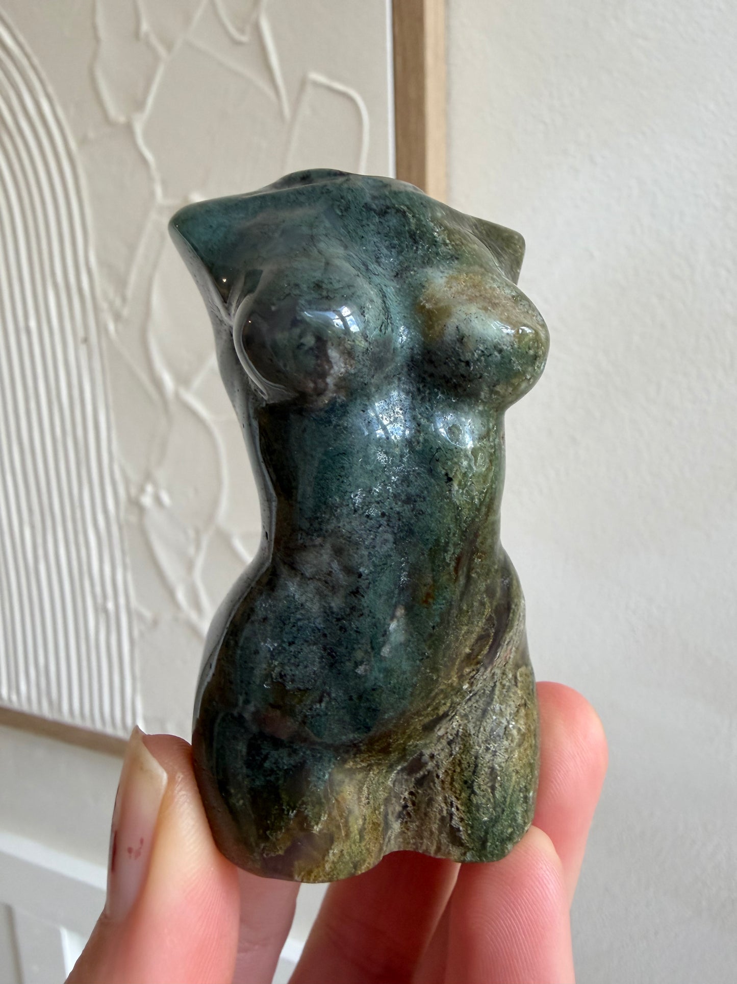 Moss agate lady