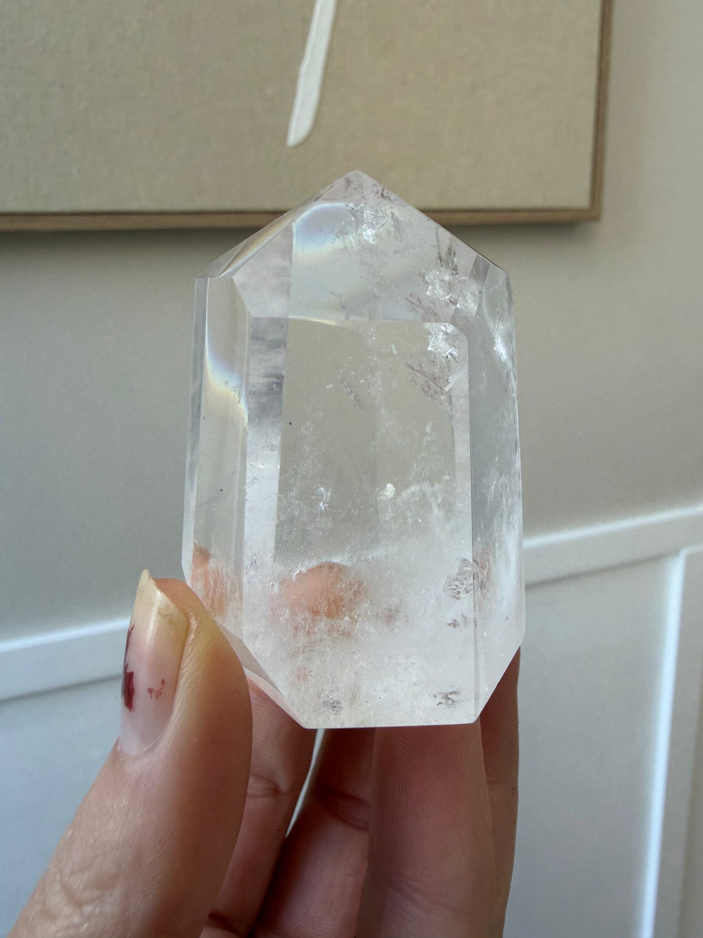 Madagascan clear quartz point
