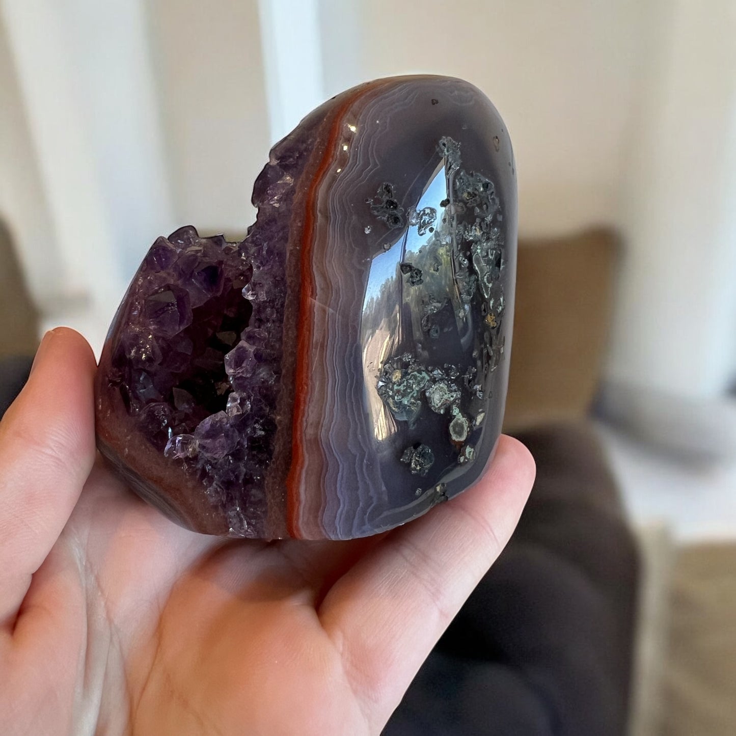 AAA grade amethyst from Brazil (B)