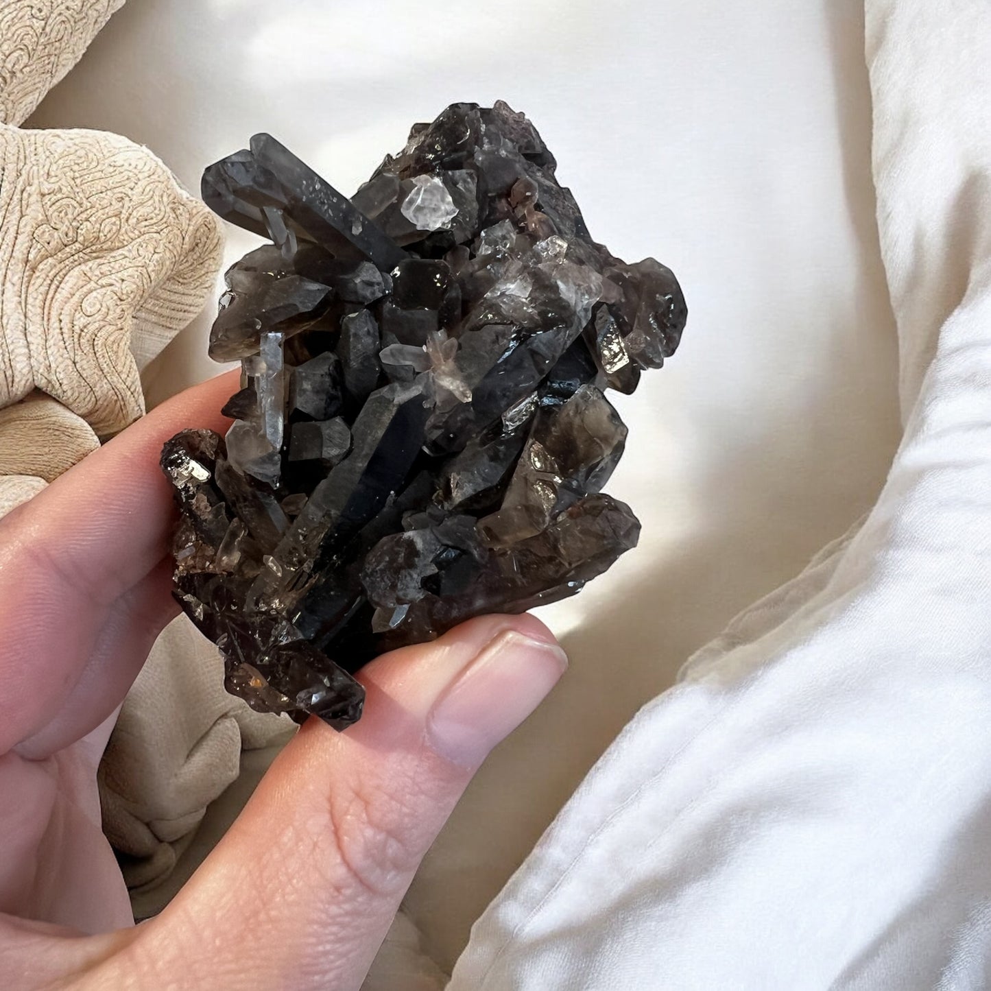 Smokey Quartz cluster