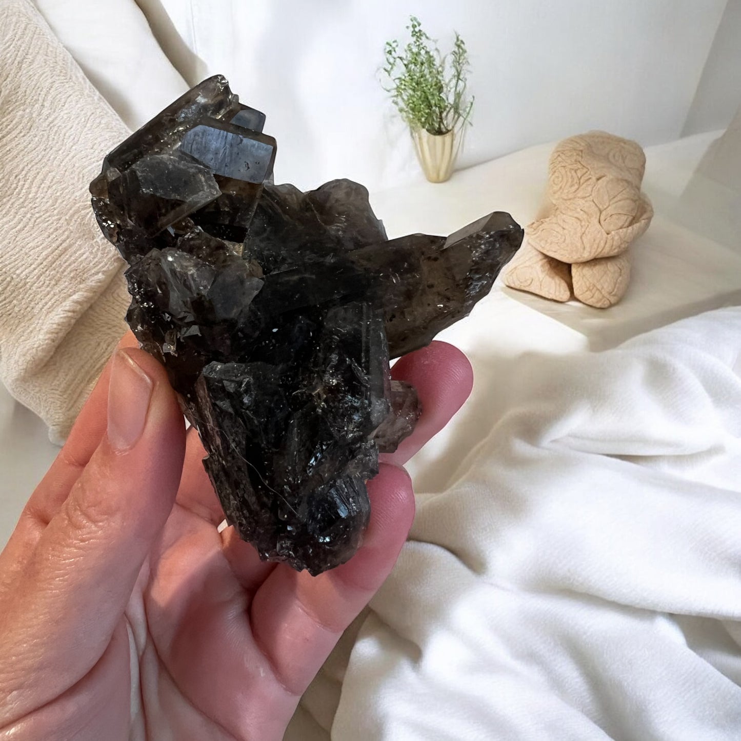Smokey Quartz cluster