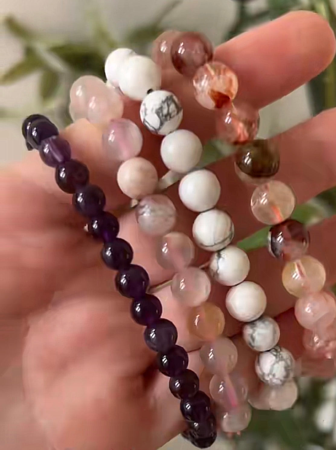 Beaded Crystal Bracelets