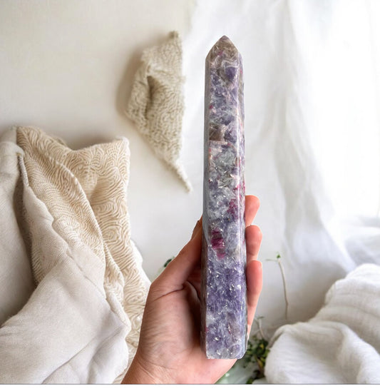 Unicorn stone tower 24cm