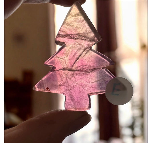 Candy fluorite Christmas tree (standing)