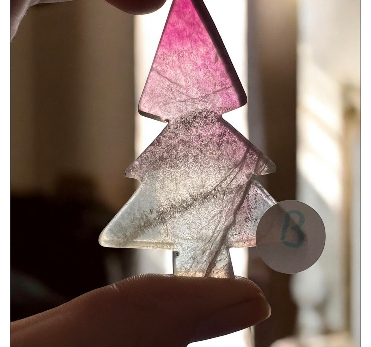 Candy fluorite Christmas tree (standing)