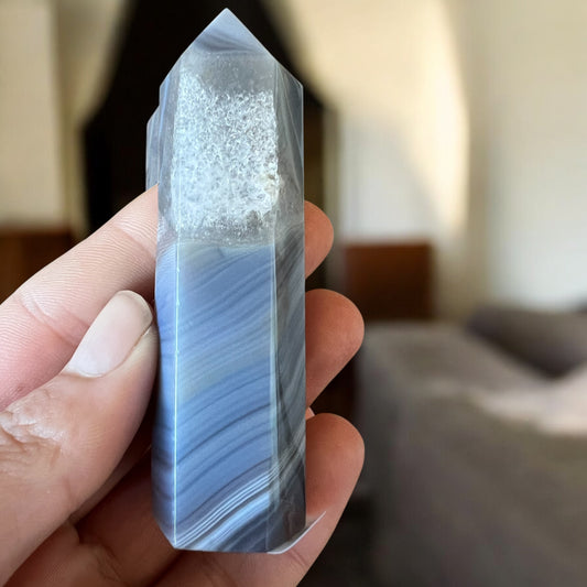 Banded Agate tower 10cm F