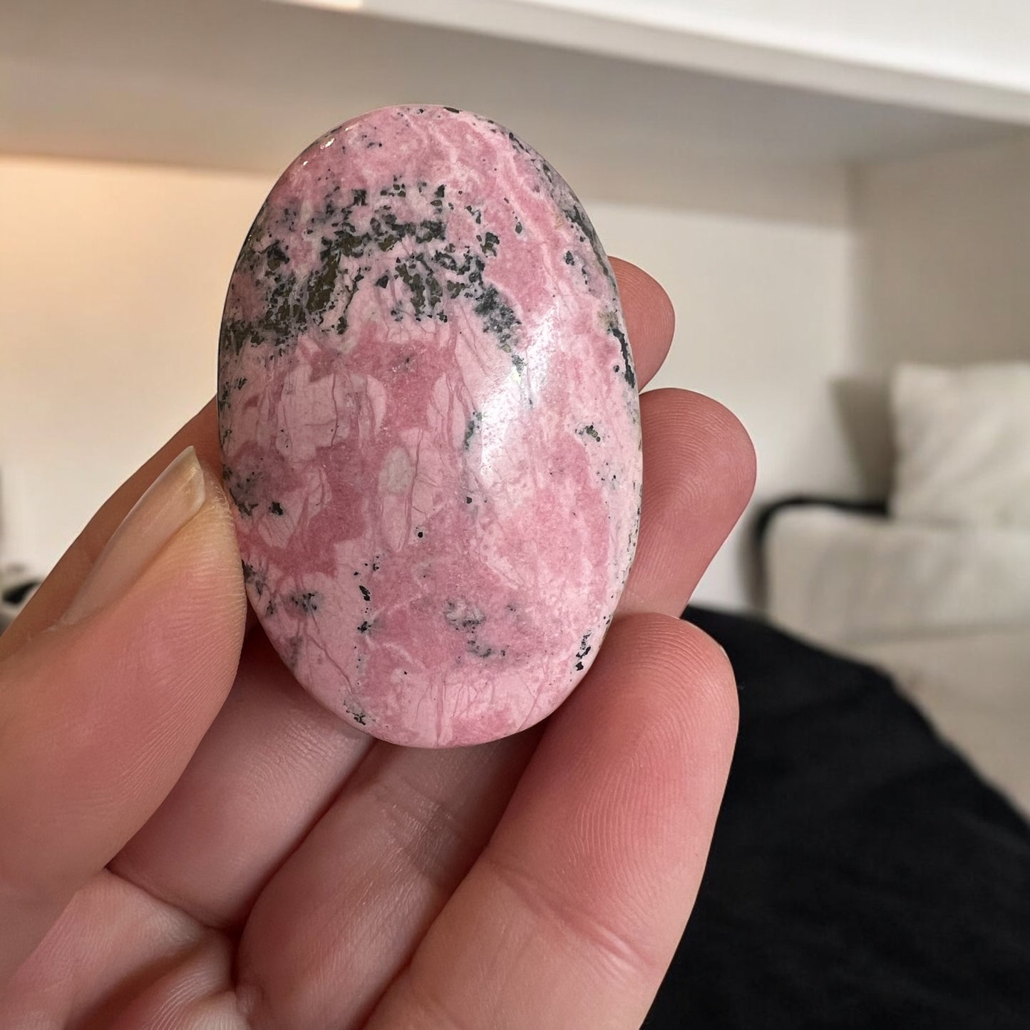 Rhodonite palm