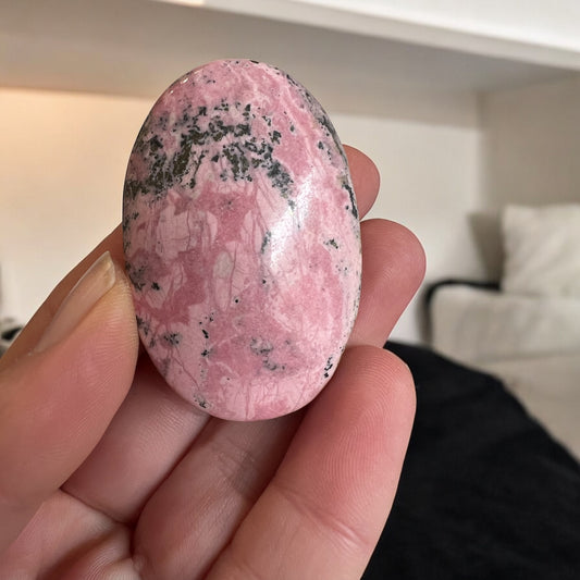 Rhodonite palm