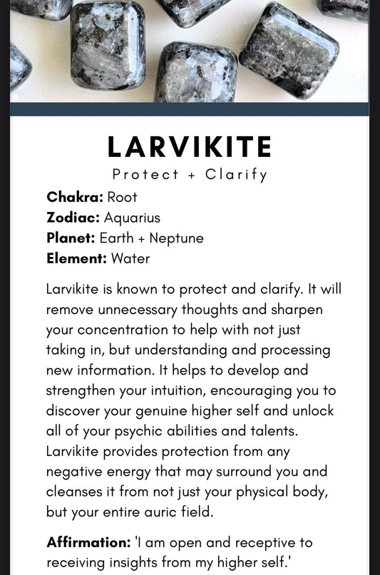 Larvikite (not for sale reference only)