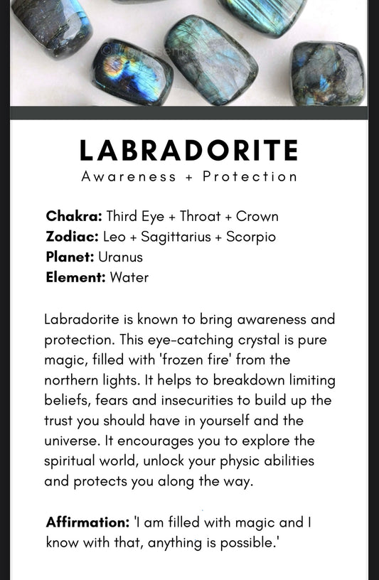 Labradorite (not for sale reference only)