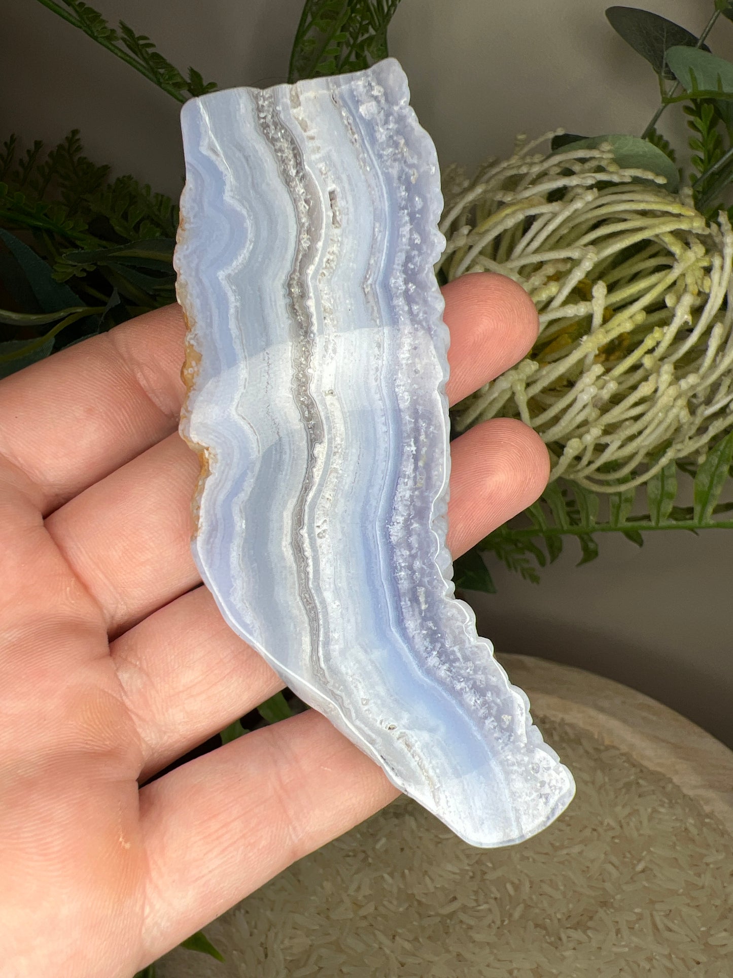 Blue lace agate slabs(choose your own)