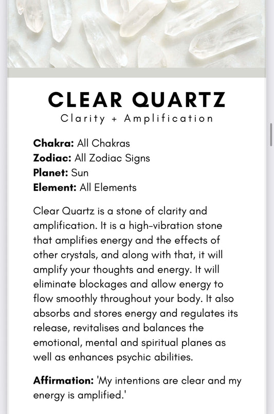 Clear Quartz