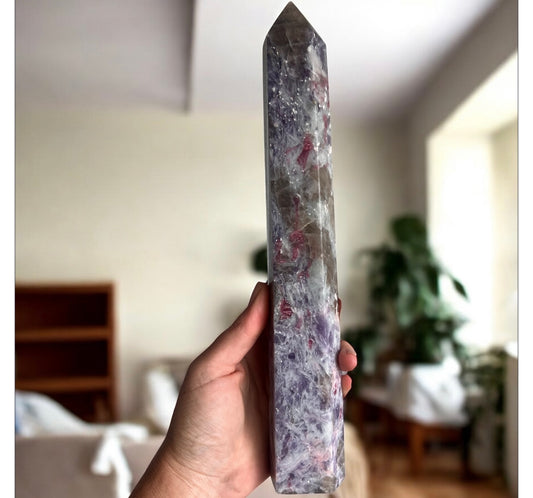 Unicorn stone tower 29cm large