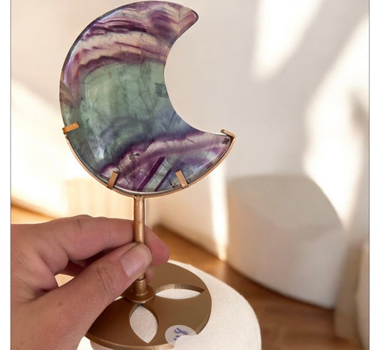 Banded fluorite moon