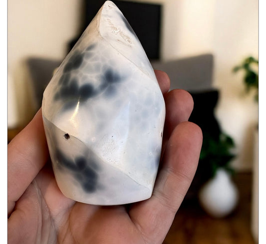 Orca agate flame