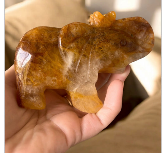 Golden healer elephant medium