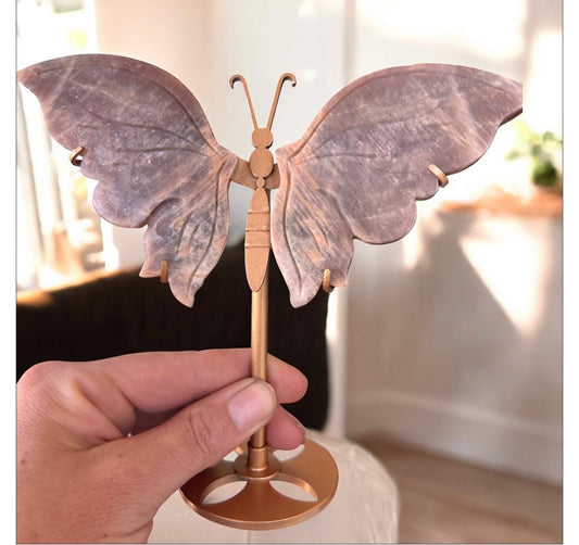 Sunstone moonstone butterfly wings