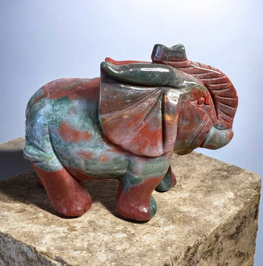 Ocean jasper elephant high quality