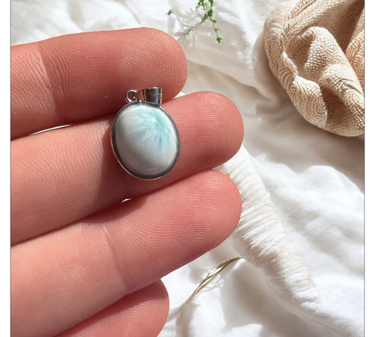 Larimar 925 pendant