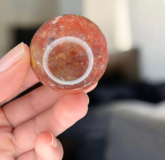 Ocean jasper sphere smaller