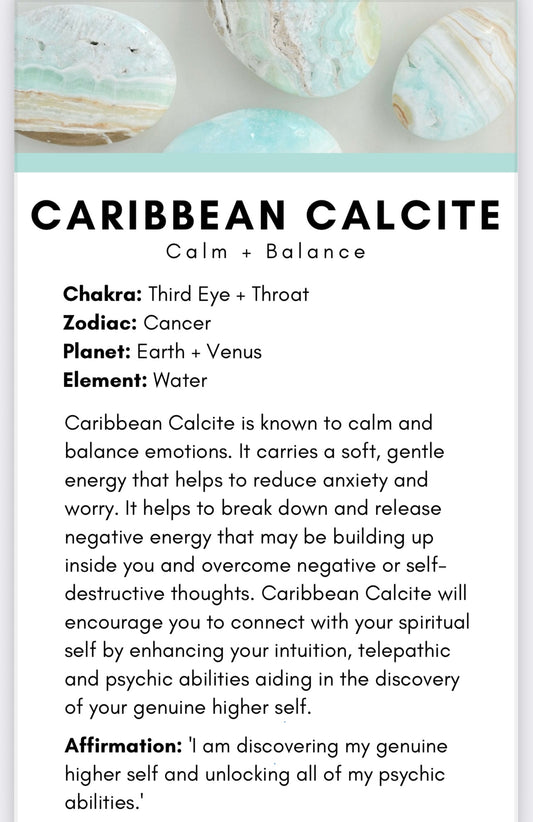 Caribbean calcite