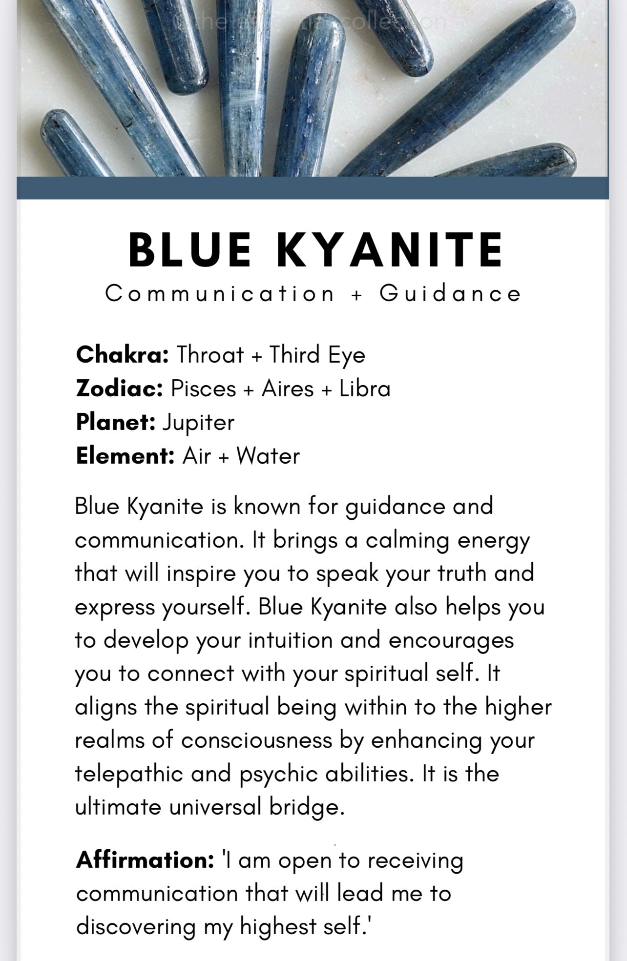 Blue Kyanite