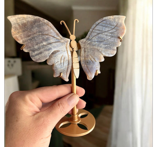 Sunstone moonstone butterfly wings