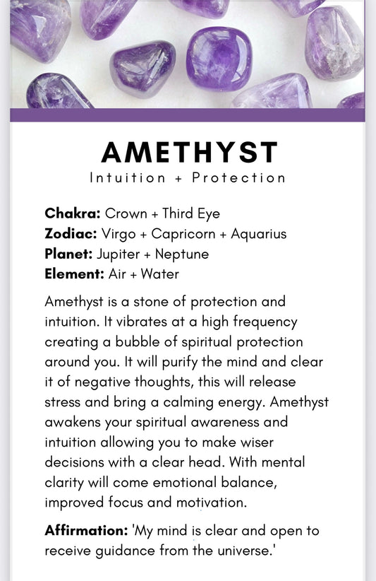 Amethyst (not for sale reference only)