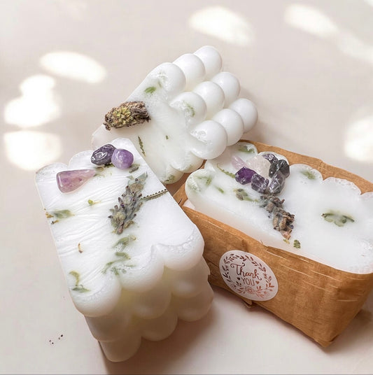 Hand made French lavender Shea butter soap