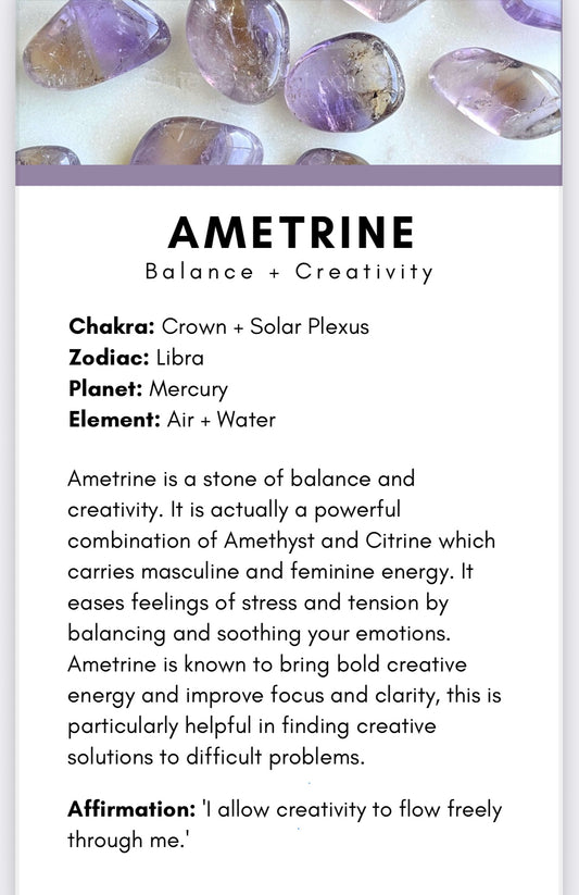 Ametrine (not for sale reference only)