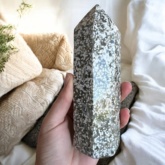 Ocean jasper tower 17cmx8cm